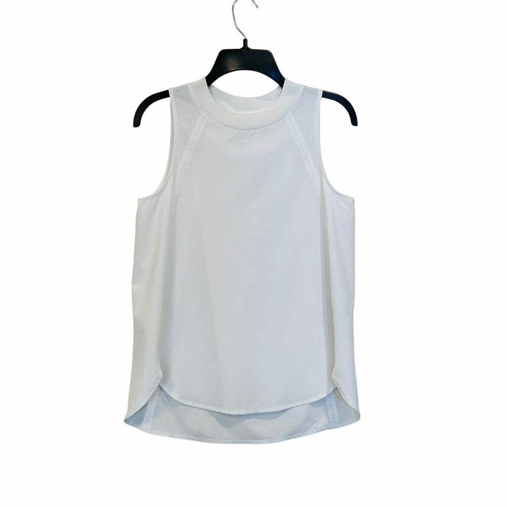 ✨Athleta Size XS Women's Casual Sport White Sleeveless Tank Top